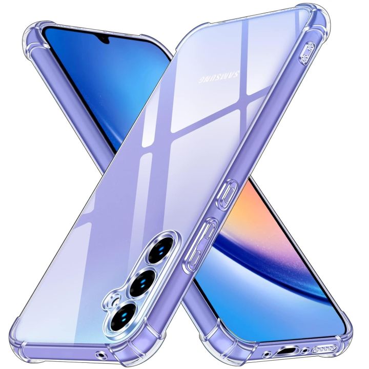 Samsung%20Galaxy%20A15/A25/A35/A55%20Premium%20Silicone%20Case%20Crystal%20Clear%20Soft%20TPU%20Ultra-Thin%20Transparent%20Flexible%20Protective%20Mobile%20Phone%20Back%20Cover%20-%20Image%203