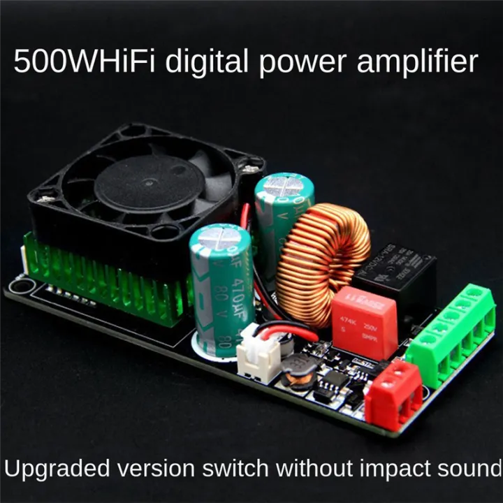 1%20Piece%20HIFI%20500W%20Digital%20Amplifier%20Class%20D%20Audio%20Amplifier%20Board%20Module%20Audio%20Amplifier%20Module%20with%20Speaker%20Protection%20Better%20Than%20LM3886%20IRS2092S%20-%20Image%202