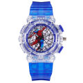 New Spiderman Watches Cartoon Student Kids Watches Boys Boys Luminous Watches Manufacturers Wholesale. 
