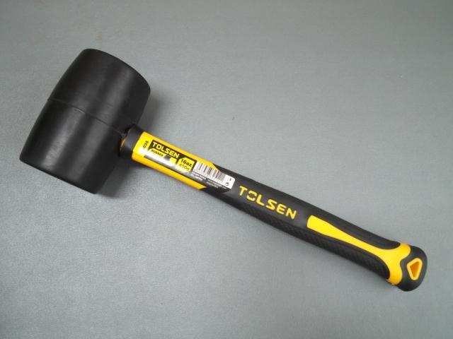 TOLSEN%20Rubber%20Mallet%20(450g%20/%2016OZ)%20Fiberglass%20Handle%2025035%20-%20Image%209