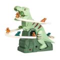 Roller Coaster Toy Dinosaur Roller Coaster Slide Track Toy for Kids Children. 