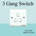 Gang Switch, Multi Socket, Fan Dimmer (Regulator) Full Series All in 1.