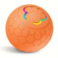 Smart Rechargeable LED Pet Ball – Automatic Bouncing Rolling Interactive Toy with RGB Lights. 