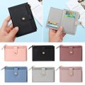 Women Credit Card Holder Bags Fashion Small Wallet Purse Solid Color PU Leather Mini Coin Purse Wallet. 