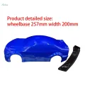 1/10 RC Car Body, 1/10 car Shell, Upgrade Model Car Shell Spare Parts, Replacement Finished Body Shell Frame, RC Car Body Shell for RC Car. 