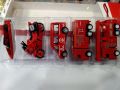 Fire Service Car Set Metal Body - Car Toy.
