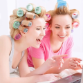 1 Bag Pink Plastic Large Grip Hairdressing big Hair Roll Roller curl Curlers Salon Home Use Curling Curler Rollers Styling Tools.