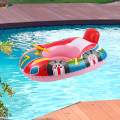 Float Infant Seat Boat Baby with Steering Wheel Swimming Rings. 