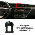 Car Mobile Phone Holder Dedicated Mounts Bracket Base Rotatable Support Accessories For Toyota CHR Corolla RAV4 Camry Prado. 