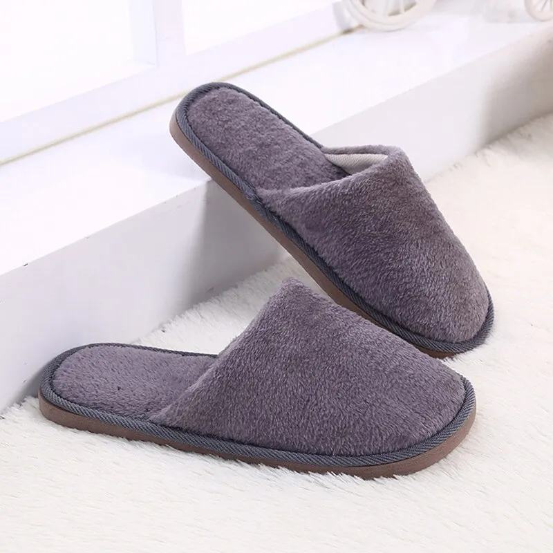 Hopelong Women's Plush Rabbit Ear Slippers - Cute Non-Slip Fuzzy Indoor House Slippers