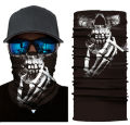 One piece dropshipping AliExpress face mask printing pattern camouflage skull print foreign trade bib neck windproof cloth masked scarf.