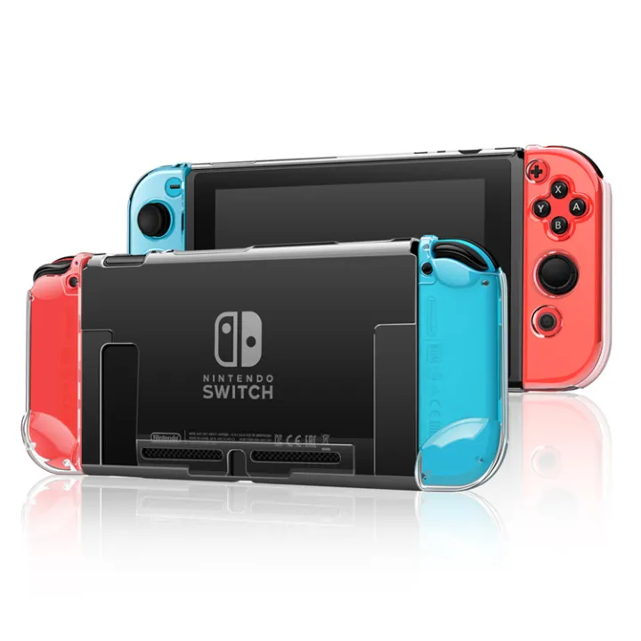 Nintendo%20switch%20Transparent%20Split%20Protective%20Shell%20SWITCH%20Crystal%20Protection%20Box%20Thin%20dock%20Crystal%20box%20-%20Image%203