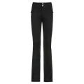 Low Waist Pockets Stretch Straight Skinny Denim Pants Flare Pants Streetwear for Daily Wear. 