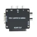YUV TO RGBS YPBPR to SCART YPBPR TO VGA Component Converter. 