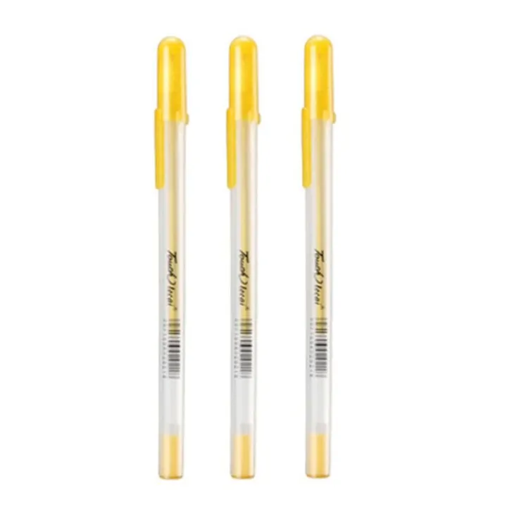 (1+1)%20Pcs)%20White%20&%20Gold%20Ink%20Color%20Photo%20Album%200.8MM%20Gel%20Pen%20%20Cute%20Unisex%20Pen%20Gift%20For%20Kids%20Stationery%20Office%20Learning%20School%20Supplies%20-%20Image%202