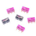 2pcs Dustproof Mouse Micro Switch 3Pin Gold Contactor 150 Millions Click Life 0.74/0.65N Micro Button jingu.