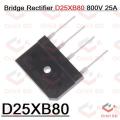 Bridge Rectifier D25XB80 800V 25A Cooker Bridge Rectifiers D25XB 80 Diode an Essential Component for Electrical Circuitry & Parts. 