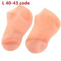 2Pcs Silicone Foot Care Socks Anti Cracking Moisturizing Gel Socks Cracked Dead Skin Remove Protector Pain Relief Pedicure Tools. 