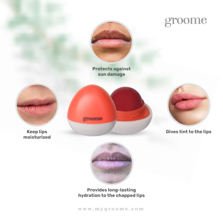 Groome%20Glow%20Lip%20balm%20tinted%20with%20SPF%2015%20%E2%80%93%20Sweet%20Sunrise%2024-hour%20moisture%20healer%20SPF%2015%20tinted%20-%20EXP:%201/27%20-%20Image%204