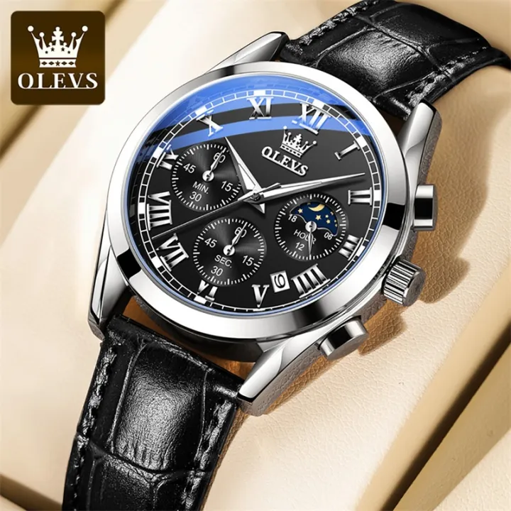 olevs%20leather%20waterproof%20quartz%20fashion%20watch%20for%20men%20-%20Image%202
