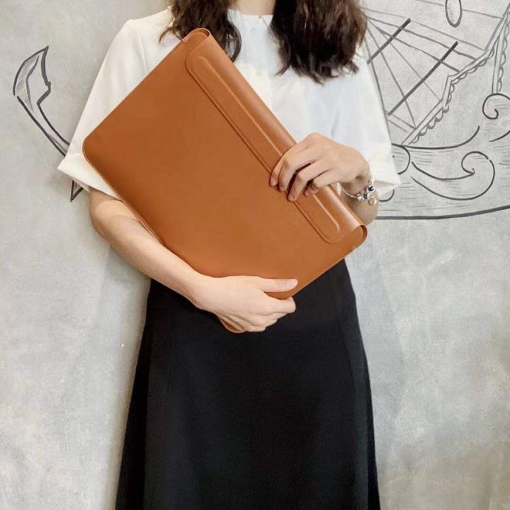 WiWU%20Skin%20Pro%20II%20PU%20Leather%20Protect%20Sleeve%20For%20MacBook%2014.2%20Inch%20-%20Image%203