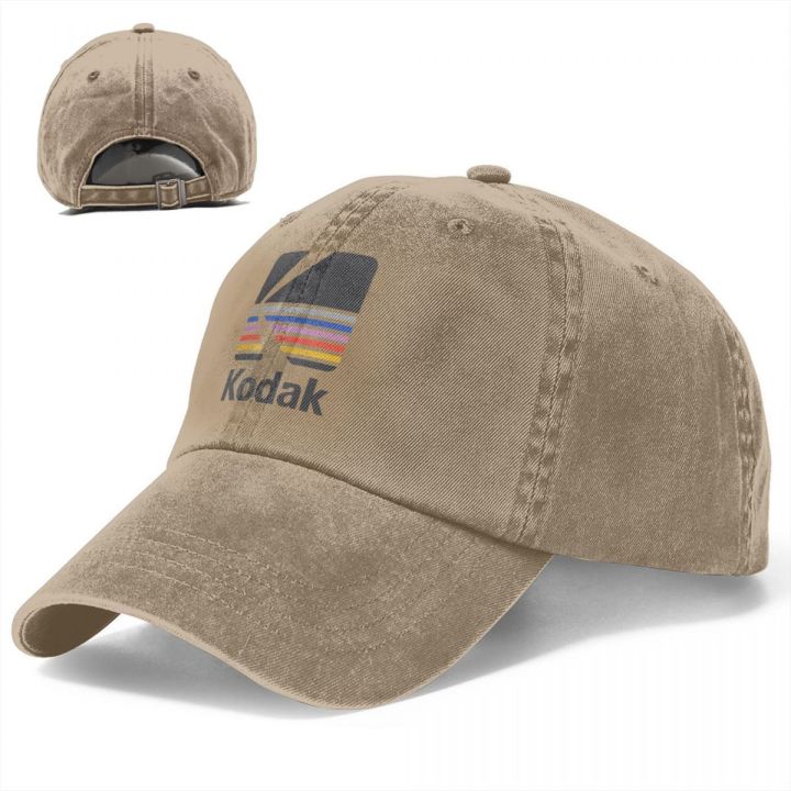 2022%20New%20Vintage%20Wash%20Kodak%20Photography%20Logo%20Baseball%20Caps%20Dad%20Spring%20Autumn%20Adjustable%20Sun%20Hat%20Casquette%20-%20Image%202