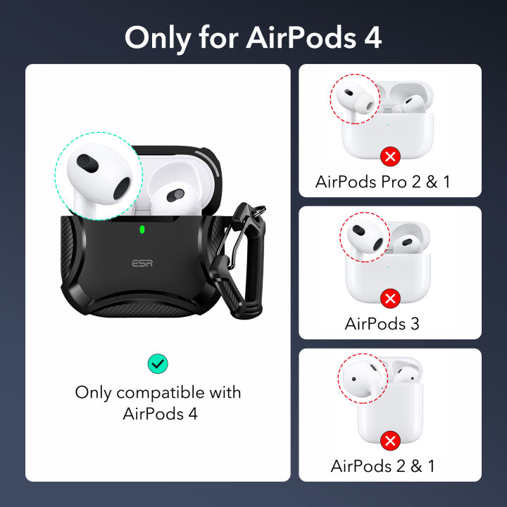 ESR%20for%20AirPods%204%20Case%20(HaloLock)%20Compatible%20with%20Airpods%20Pro%20Case%202nd/1st%20Gen%20(2023/2022/2019)%20MagSafe%20Earphone%20Cover%20-%20Image%202