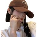 Spring and summer 2024 new duck tongue hat female face small letter embroidery versatile tide man autumn sports baseball cap shade. 