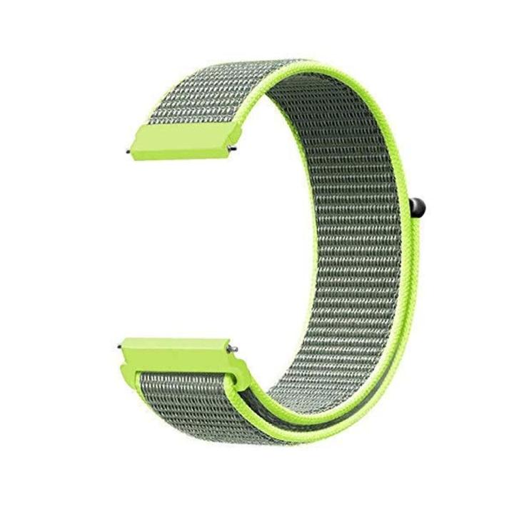 22mm Quick Release Soft Nylon Sport Strap For Smartwatch - Watch Strap