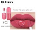 Lip Gloss Temperament Color Rendering Matte Velvet Mini Wild Fit Colors Long-lasting Makeup Capsule Lipstick 5 Colors. 