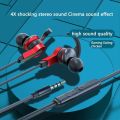S39 3.5mm Wired headphones In-ear Stereo Super Bass Music Earbuds Smart Gaming Sport Earphones For Universal Mobile Computer.