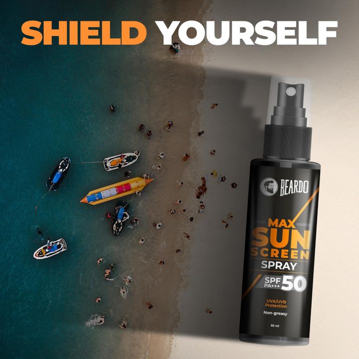 Beardo%20Max%20Sunscreen%20SPF%2050%20&%20PA+++%20Spray%20for%20Men%20%7C%20Non-greasy%20Spray%20for%20Men%20%7C%20Easy%20Application%20of%20Sunscreen%20for%20Oily%20Skin%20%7C%20UVA%20UVB%20Protection%20%7C%2050ml%20-%20Image%203