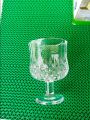 Everyday Use good quality Strong Crystal Clear Unique design Heavy Sharbat Juice Lassie Glass Set 6 Piece capacity 200 Ml.