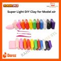 Kids Toy Air Dry Super Clay 12 Pcs Colors Colors Air Dry Clay. Super Light Dry Clay for Model Air Dry Clay Fun Toy, Creative & Crafts, Gift for Kids ((Clay Pack of 12 Pcs).