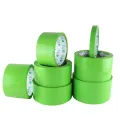Solid Color Transparent Green Adhesive Tape Mounting Packing Fashion Tape High Viscosity Sealing Positioning Colorful Carton Tap. 