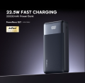 Oraimo PowerNova Q21 20000mAh 22.5W Black Power Bank with Digital Display.