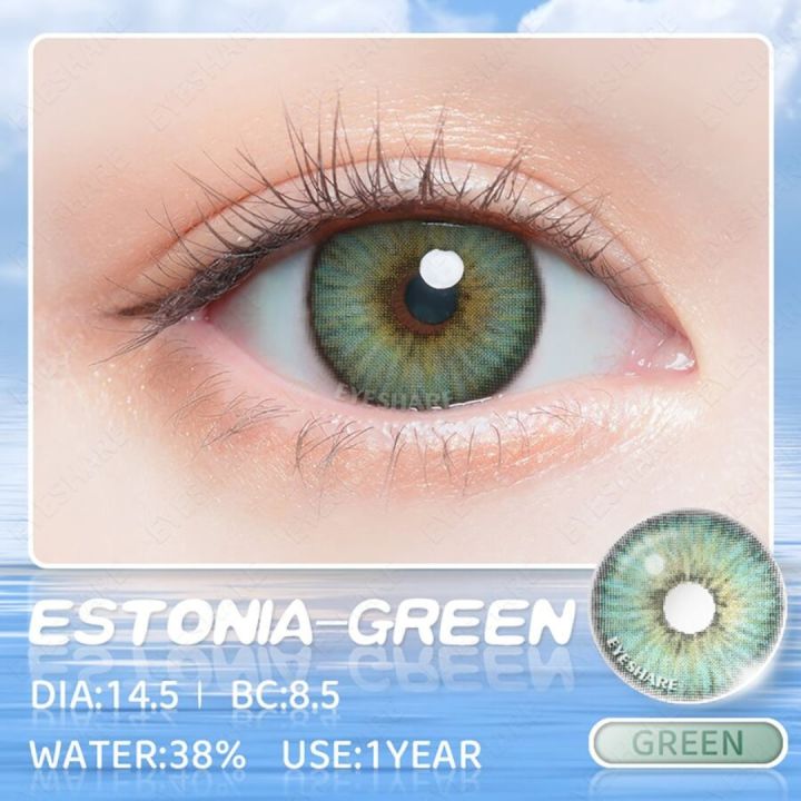 New%20Estonia%20Green%20Color%20Contact%20Lens%20With%20Regular%20Kit%20Box%20For%20Men%20and%20Women.%201%20Pair%20Color%20Contact%20Lens%20For%20Eye%20Makeup%20and%20Cosmetics.Estonia%20Series.%20#estonia%20-%20Image%203