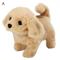 Kids Plush Walking Barking Retriever Puppy Electronic Interactive Pet Dog Toy. 