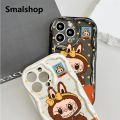 Smalshop Hontinga for Redmi Note 10 5G Xiaomi Poco M3 Pro 4G Back Cover Cute Labubu Phone Case Cream Texture Wavy Edge Soft Mobile Cover. 