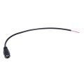 Harmony 10pcs 12V DC Power Plug Female Jack Plug Connector Cable 5.5X2.1mm With Cord Cable 15CM for CCTV LED Strip Light.