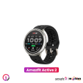 Amazfit Active 2 (Round) 1.32inch with 160+ Workout Modes Smartwatch (Basic). 