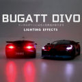Bugatti Divo Diecast Alloy Car 1:32 Vehicles Metal Car Model Car Sound Light Toys For Gift. 