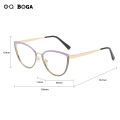 OQ BOGA 10 Styles Anti UV Photochromic Sunglasses Anti Blue Light Radiation Metal Computer Glasses. 