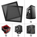 Magnetic Frame Dust Filter Dustproof Mesh Cover Net Guard with Hole for PC Computer Case Cooling Fan Power Supply. 