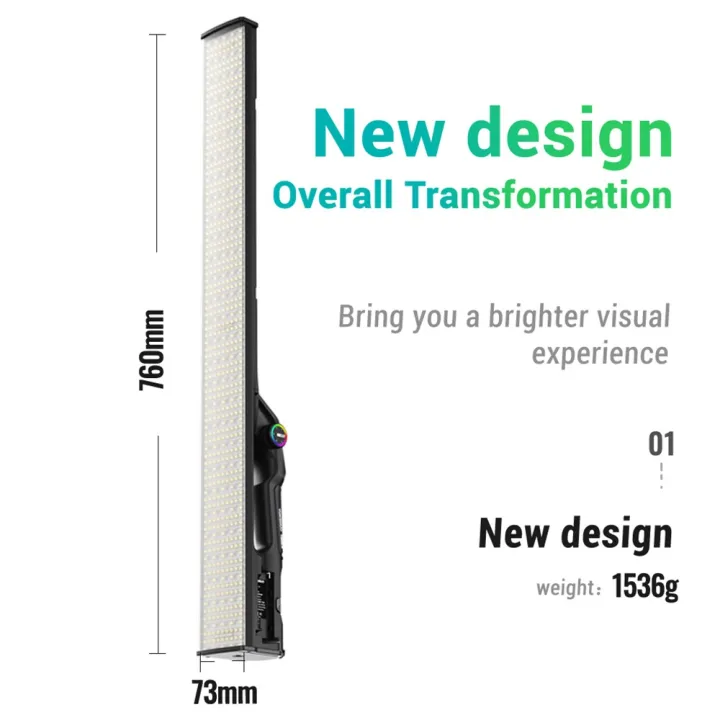 YONGNUO%20YN660LED%20RGB%20LED%20Light%20Bi-Color%20Light%20Tube%20Portable%20Fill%20Light%20Wand%20tick%20with%20LED%20creen%20-%20Image%204