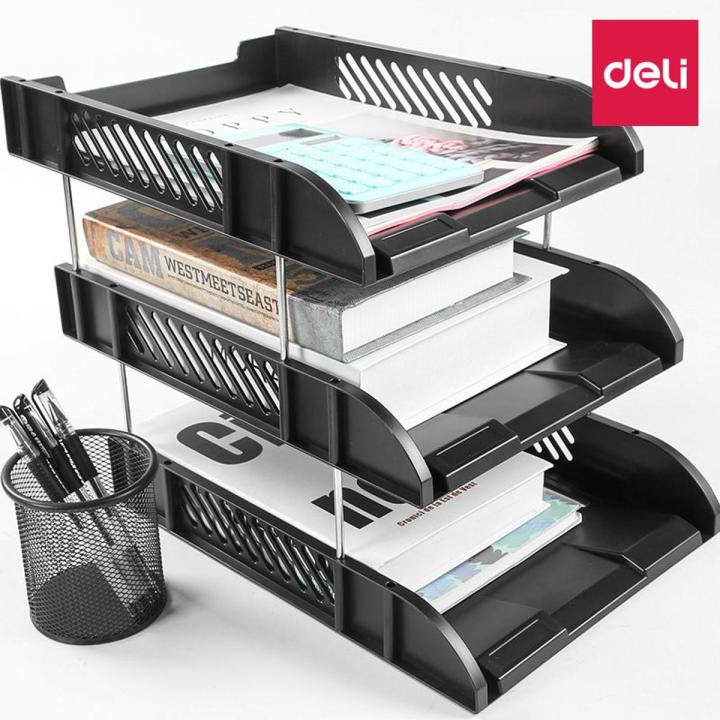 Premium 3 Layer Document And File Tray Deli | Daraz.com.bd