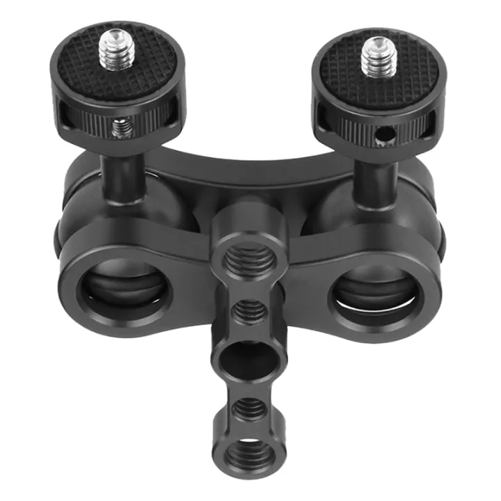 Double%201/4%20Ball%20Head%20Adapter%20Magic%20Arm%20Crab%20Clamp%203/8%20Mount%20Light%20Field%20Monitor%20Camera%20Stand%20Bracket%20-%20Image%204