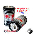 R20 1.5v D Size. Sunlight Battery Multipurpose use-1pcs. 