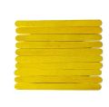 500 Sticks, Yellow Popsicle Sticks 4 Inch Wood Craft Sticks, School Bus Crafts Garden Markers, by CraftySticks. 