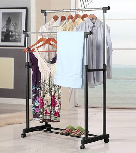 Double%20Pole%20Cloth%20Rack%20-%20Stainless%20Steel%20-%20Image%203
